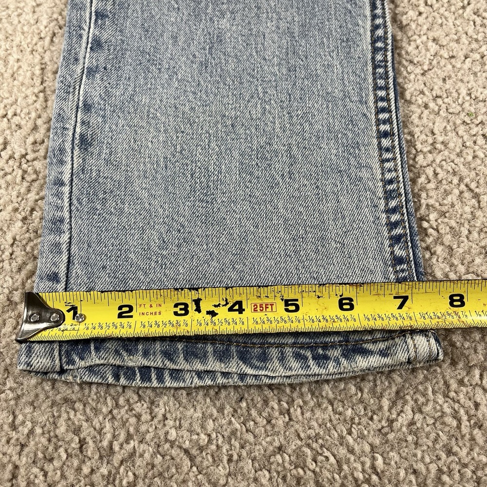 Levis 511 Slim Fit Distressed Blue Jeans Mens 30x32 True Fit 32x32 Light Wash - Picture 8 of 15